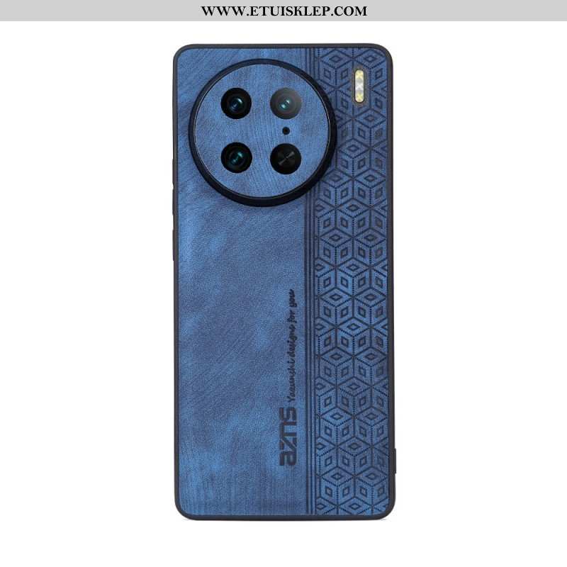 Etui do Vivo X90 Pro Efekt Skóry Azns